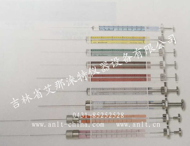 安捷倫  帶固定推桿手動進樣針  5190-1480